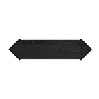 Tavolo Console Arrow 53 con Rattan Intrecciato