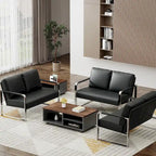 Divanetto LoveSeat piccolo, Mini Divano due posti in pelle per piccoli spazi Ecopelle Divanetto Divano piccolo Divanetti