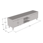 Mobile TV da 67 pollici 19,1A x 66,9L x 15P