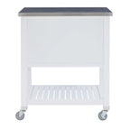 Carrello da cucina con ripiani e cassetti