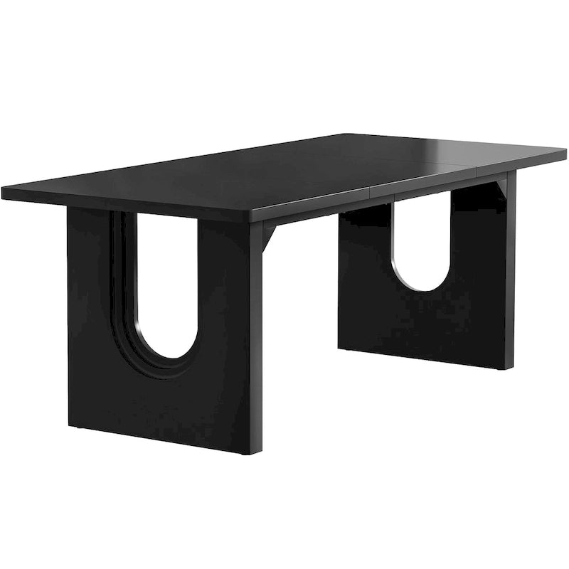 Scrivania direzionale moderna, grande scrivania per computer da 180 cm, tavolo da conferenza per riunioni