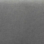 Testiera in Tessuto e Legno Moderno Contemporaneo Grigio Scuro