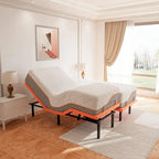 Base letto regolabile con materasso ibrido in memory foam da 35,5 cm