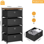 Organizzatore con 4 cassetti
