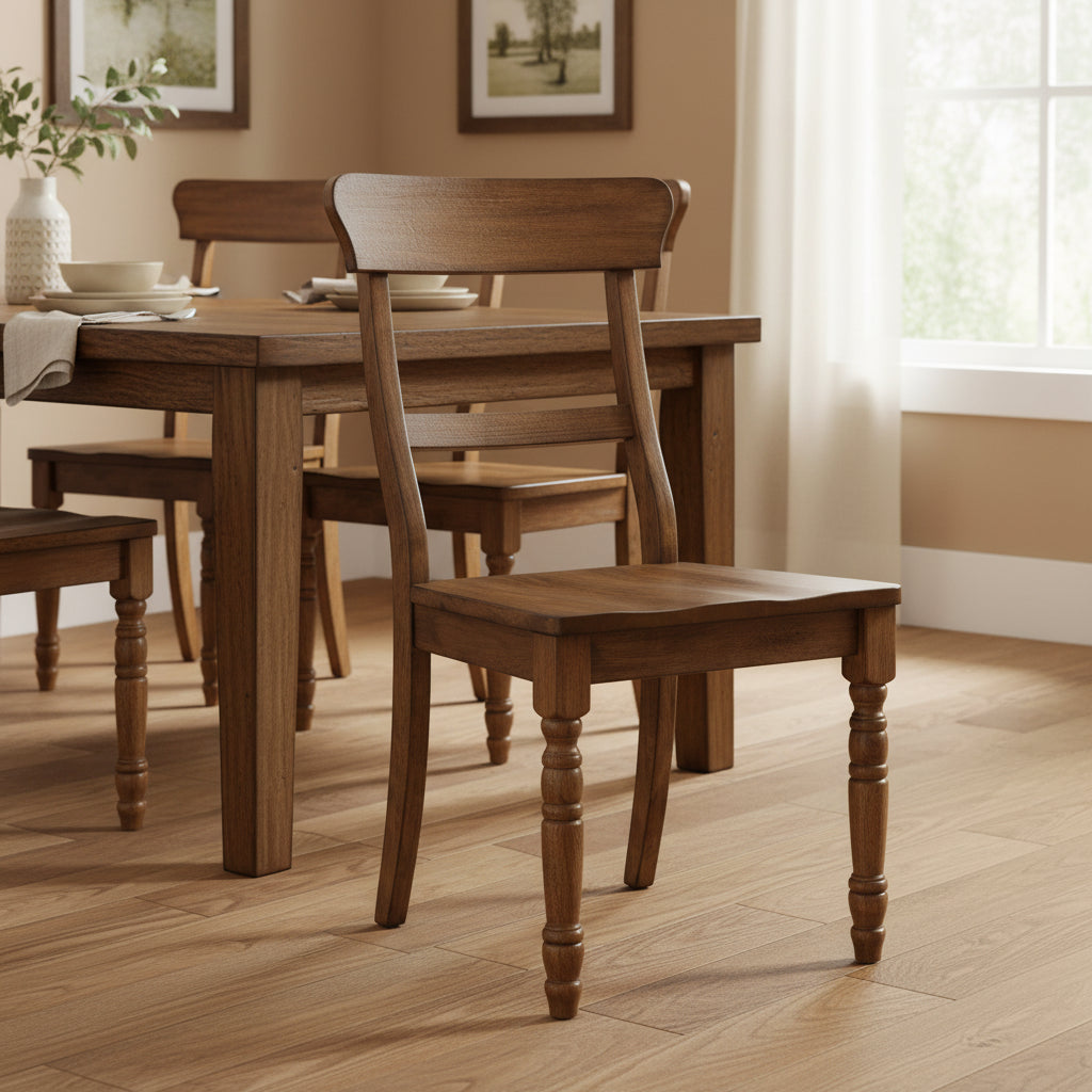 Ladder Back Dining Chair (Set of 2)