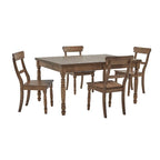 Sedia da pranzo con schienale a pioli (Set di 2)
